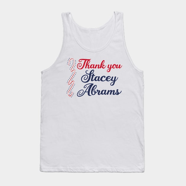 Thank You Stacey Abrams Tank Top by epiclovedesigns